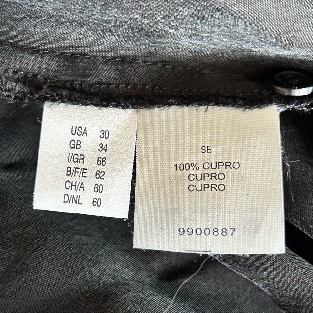 ULLA POPKEN Cupro Swing Button Down Tunic Top Blouse Size 30 - Picture 11 of 13